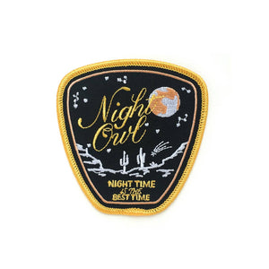 Antiquaria - Night Owl Embroidered Patch