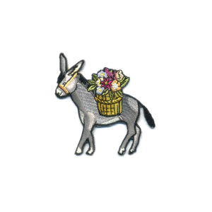 Antiquaria - Donkey Emboridered Patch