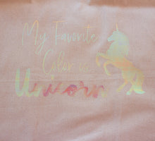 Tote Bag: My Favorite Color is Unicorn