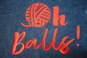 Tote Bag: Oh Balls!