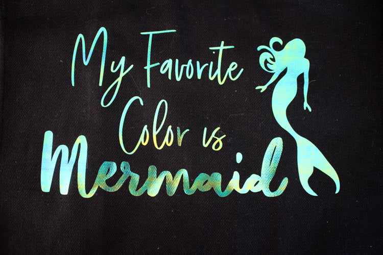 Tote Bag: My Favorite Color is Mermaid