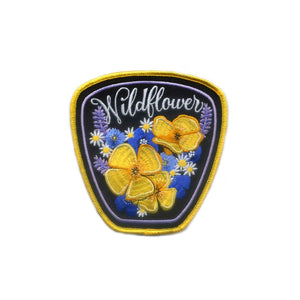 Antiquaria - Wildflower Emboridered Patch (large)