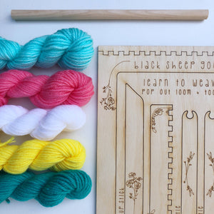 Black Sheep Goods - DIY Tapestry Weaving Kit - Party